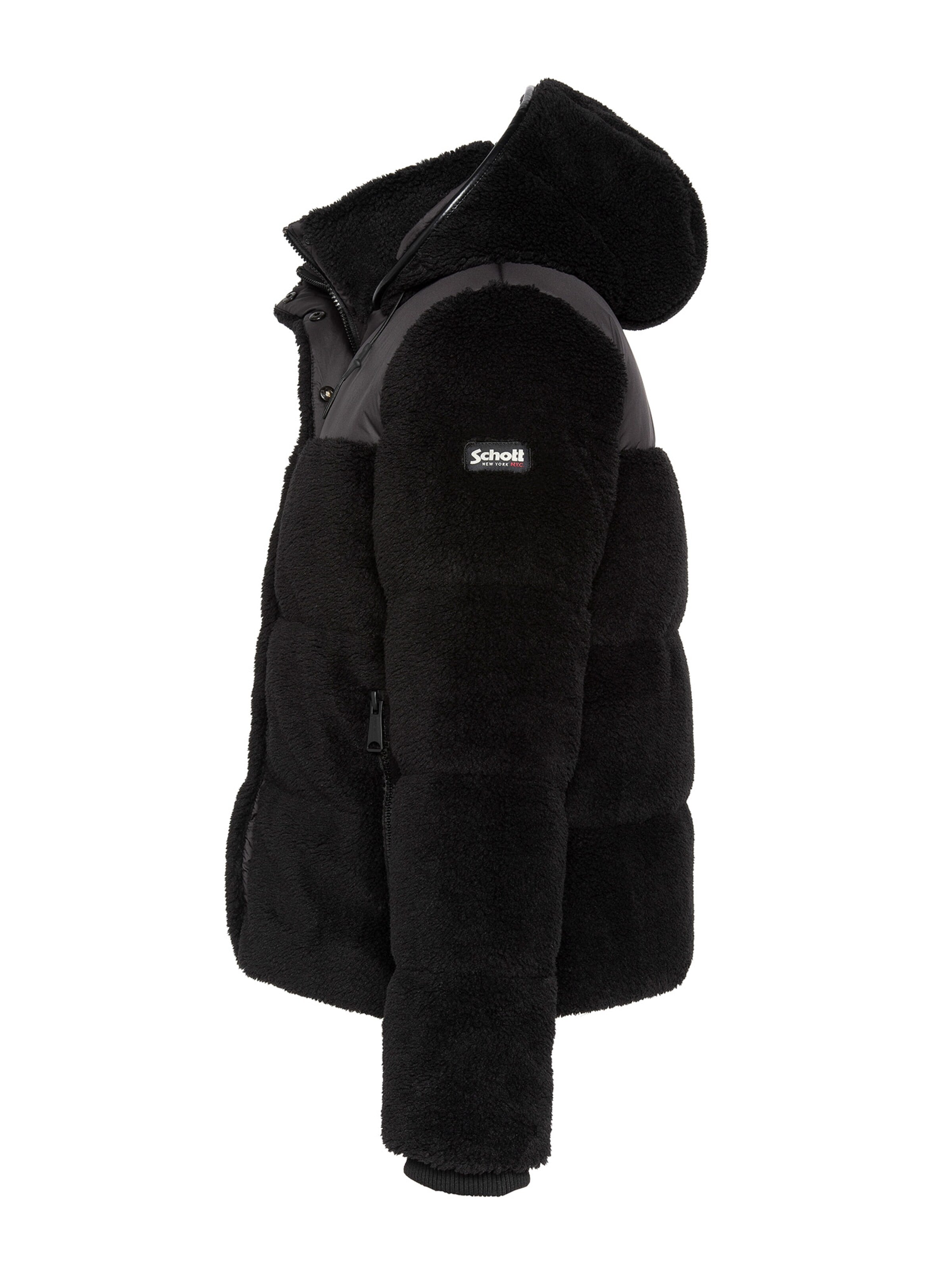 Manteau d’hiver Schott NYC en noir