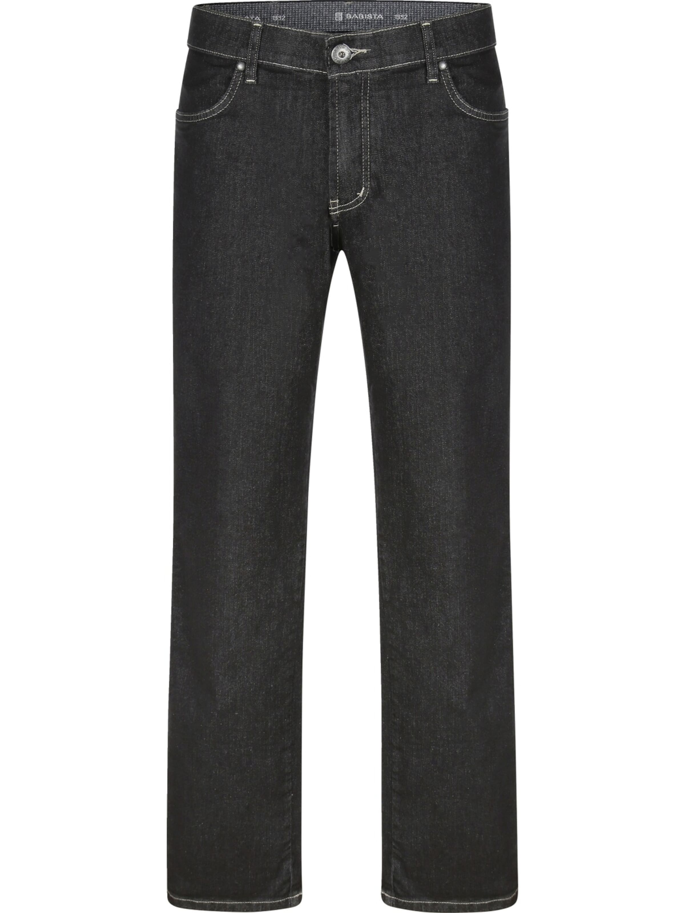 BABISTA Regular Jeans in Black: front