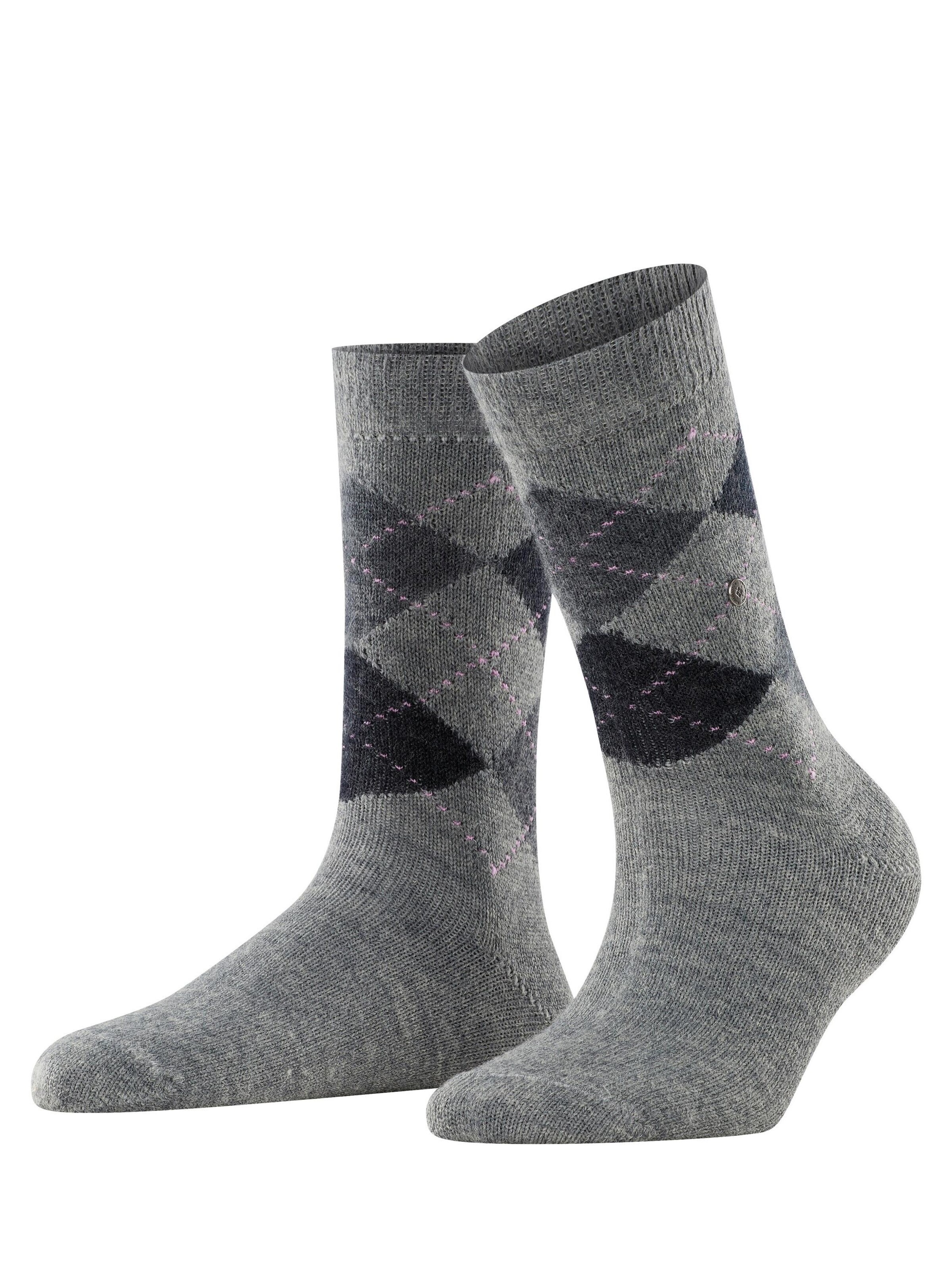 BURLINGTON Socken 'Whitby'‌‌ in Grau: Vorderseite
