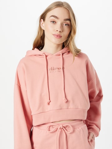 ELLESSE Sweatshirt 'Syup' in Pink: predná strana