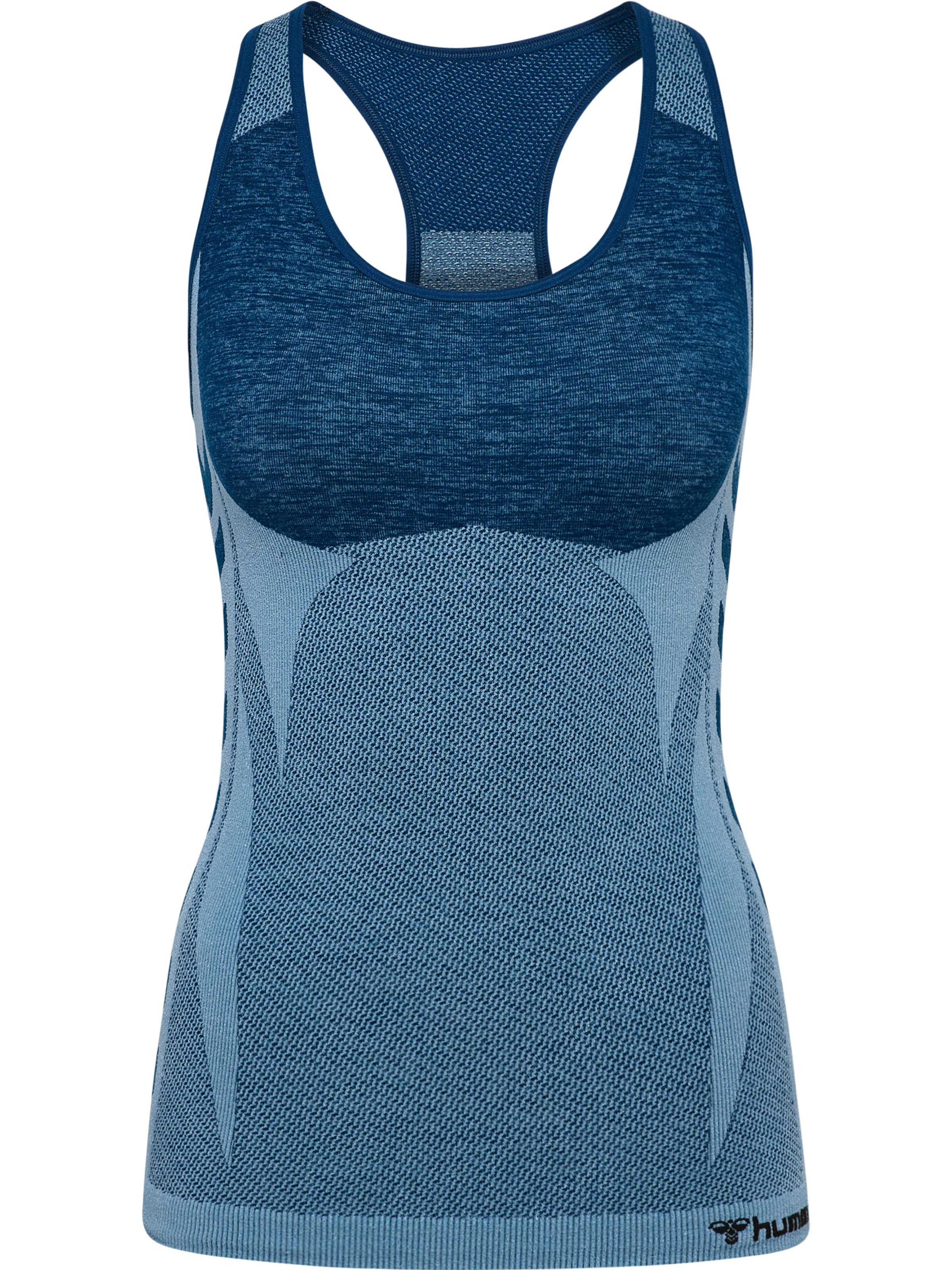 Hummel Sports top in Blue: front