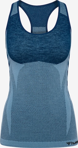 Hummel Sports top in Blue: front