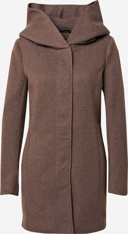 Manteau mi-saison 'Sedona' ONLY en marron : devant