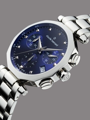Claude Bernard Analog Watch 'Dress Code Chronograph' in Blue
