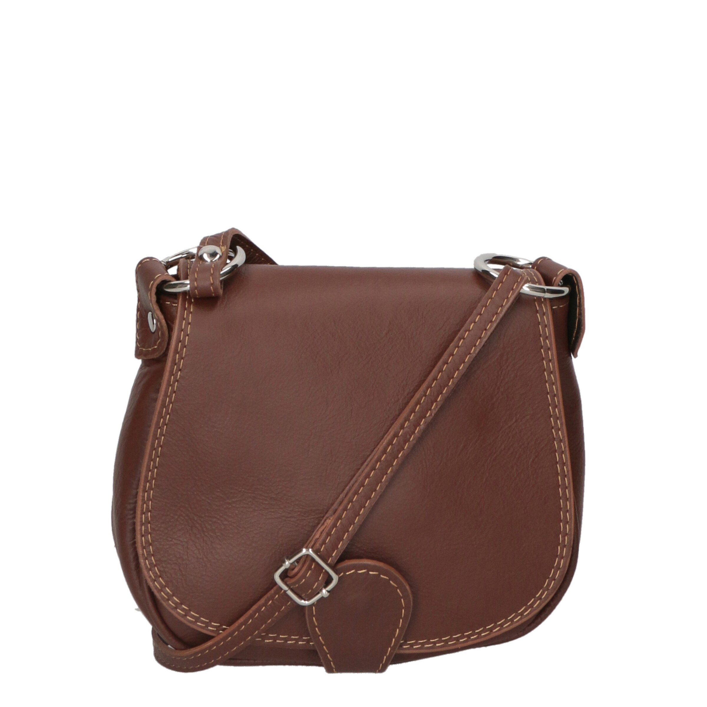 Gave Lux Schoudertas in Bruin: voorkant