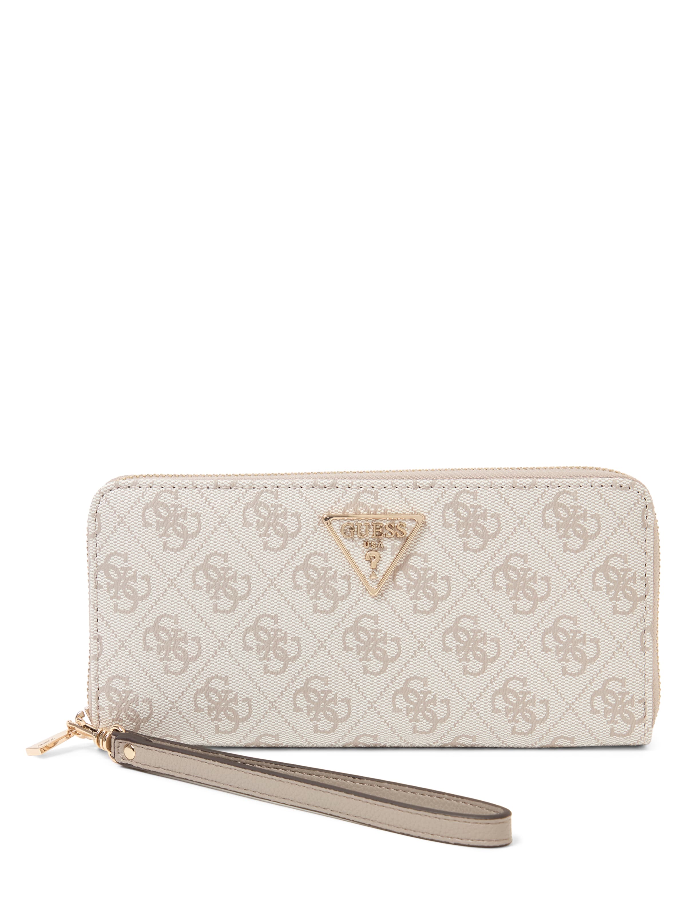 GUESS Wallet 'Laurel II' in White: front