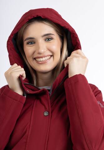 Manteau fonctionnel Schmuddelwedda en rouge