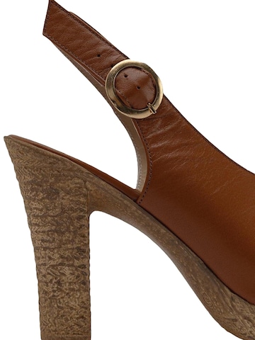 Limoya Slingback Pumps 'Damen-Absätze' in Brown