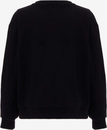 HOMEBASESweater majica - crna boja