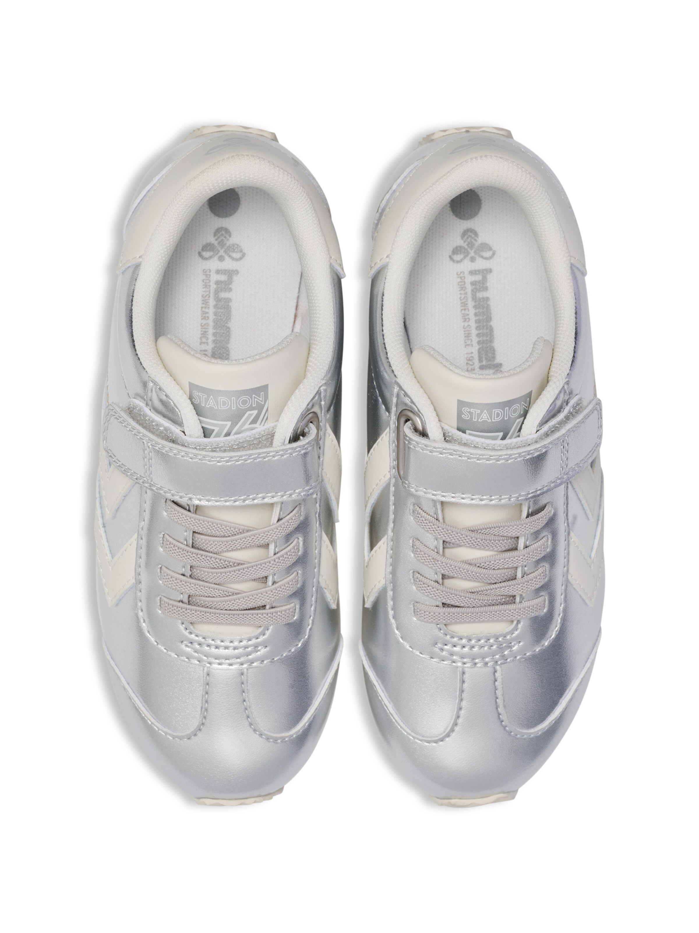 Hummel Sneakers 'Stadion Metallic' i sølv