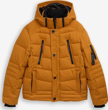 TOM TAILOR Between-season jacket in Brown: front