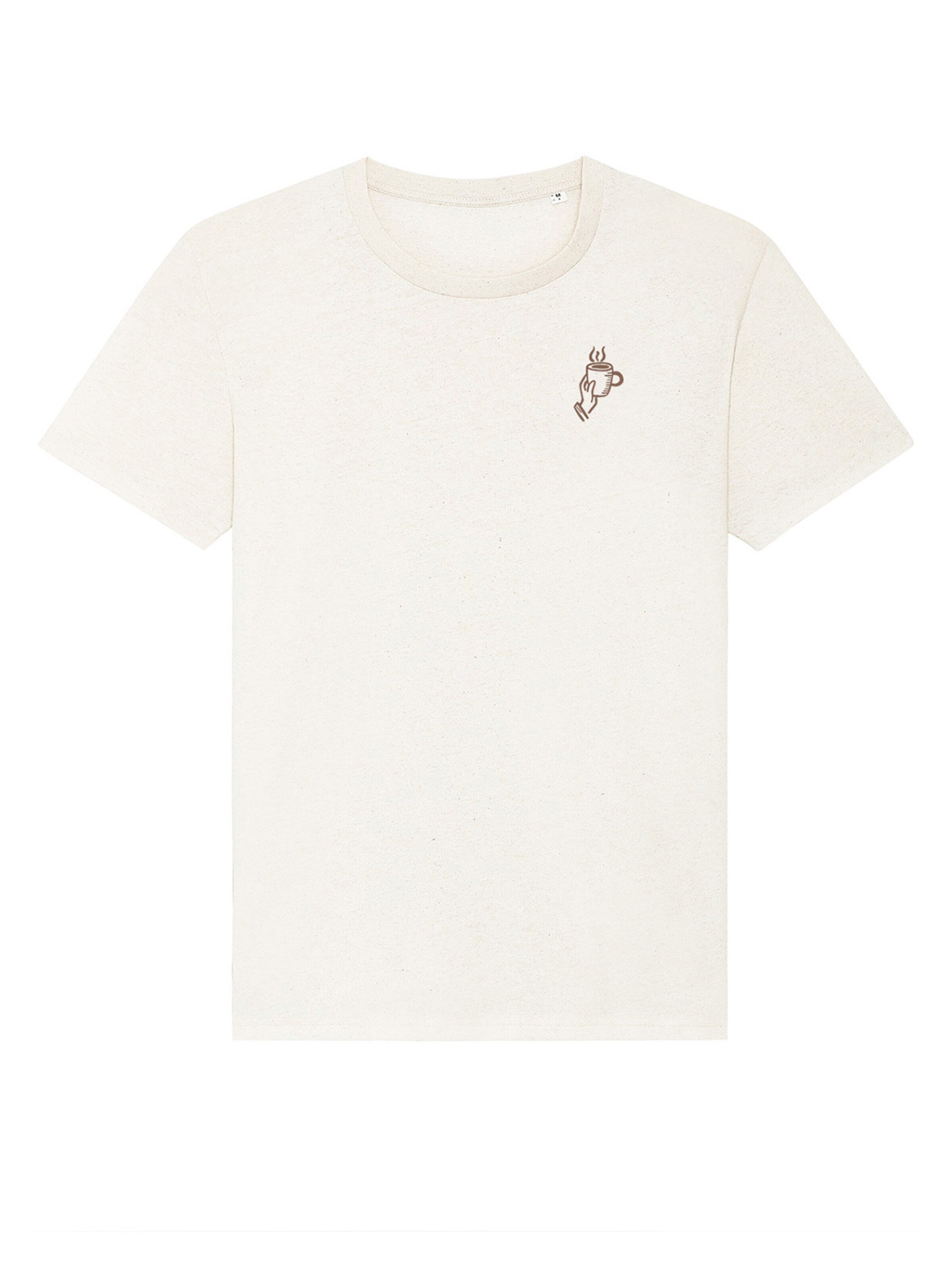Kultgut Shirt 'Caffé' in Beige: front
