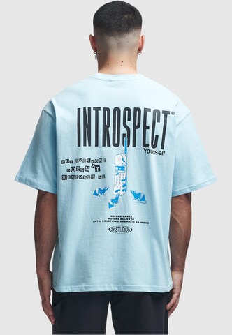 mėlyna 2Y Studios Marškinėliai 'Introspect'