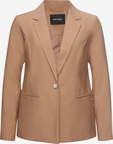 Blazer 'Boyfriend' Orsay en marron : devant