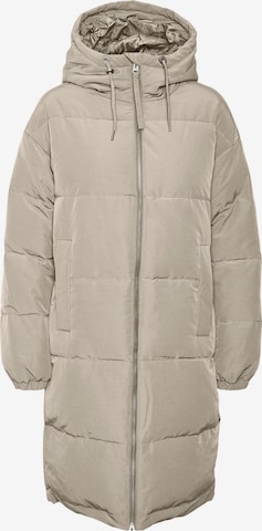 VERO MODA Winter Coat in Grey: front