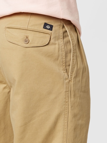 Dockers Regular Veckad byxa 'KHAKI' i beige