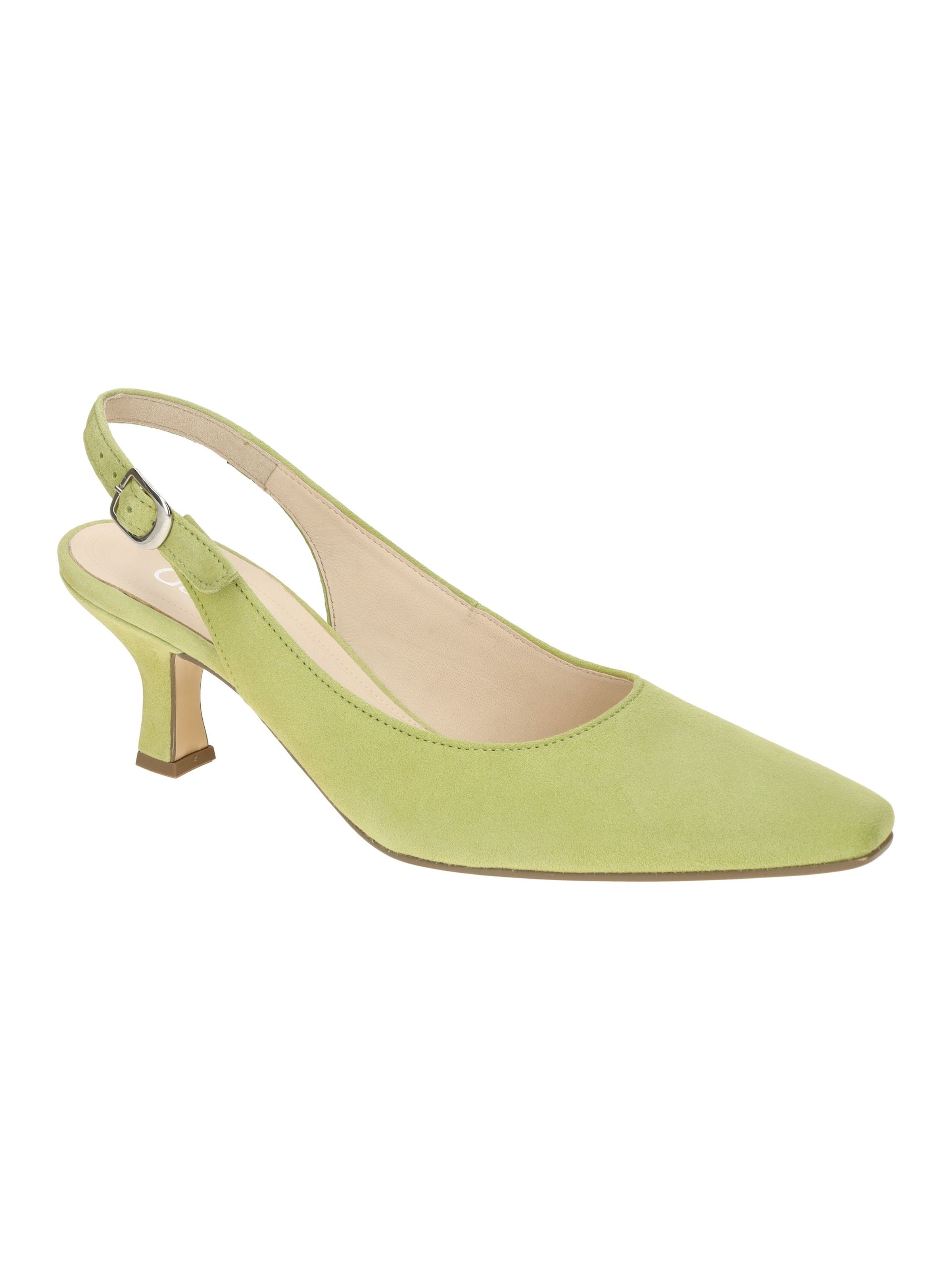 GABOR Slingpumps in Grün: Vorderseite