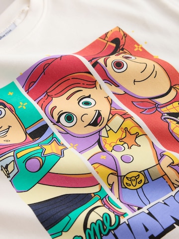 Next - Camiseta 'Toy Story Woody Jessie Buzz Lightyear' en beige