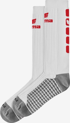 ERIMA Athletic Socks in White: front