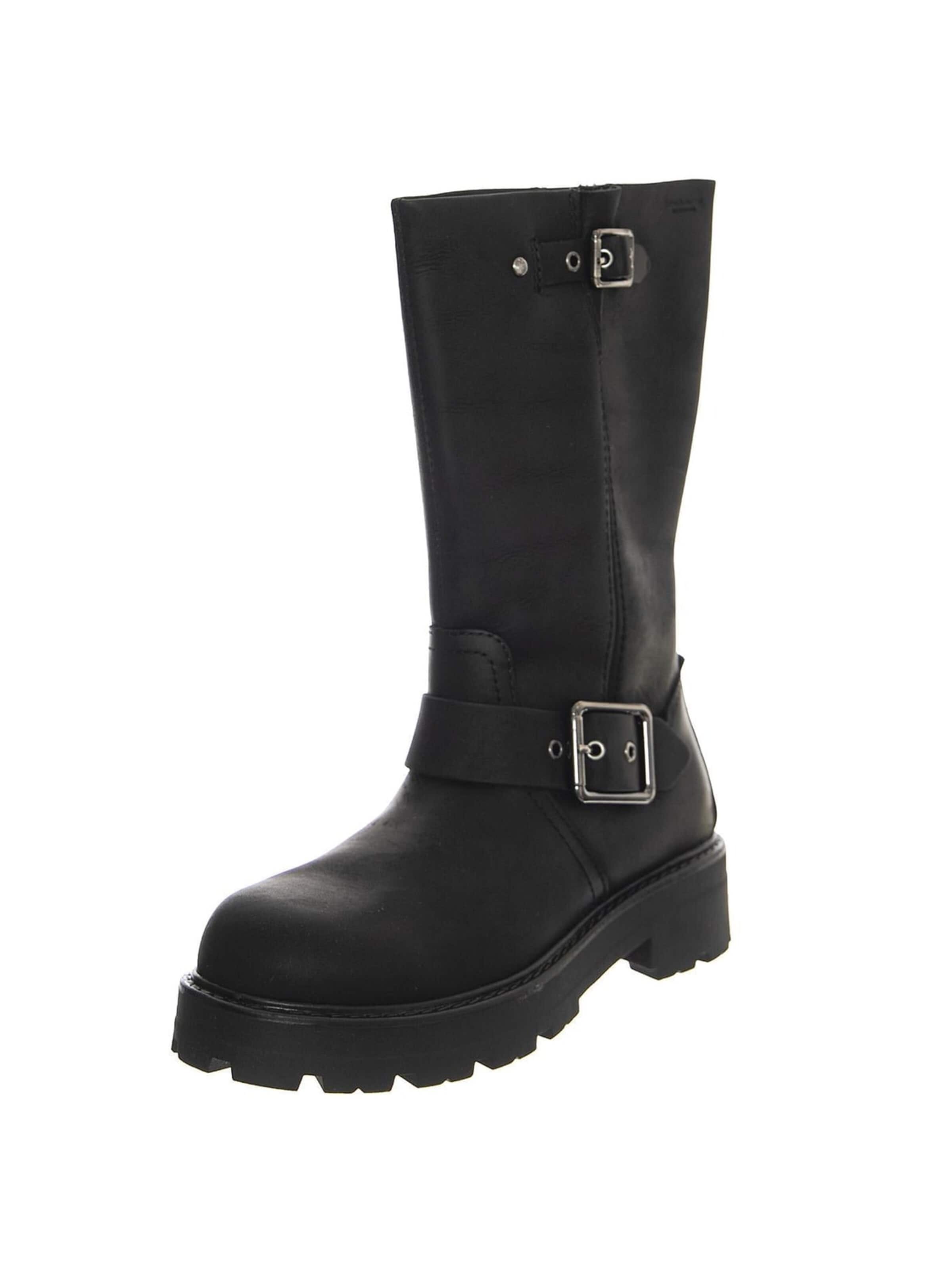 Vagabond Støvler 'Cosmo 2.0 Off Black' i sort: forside