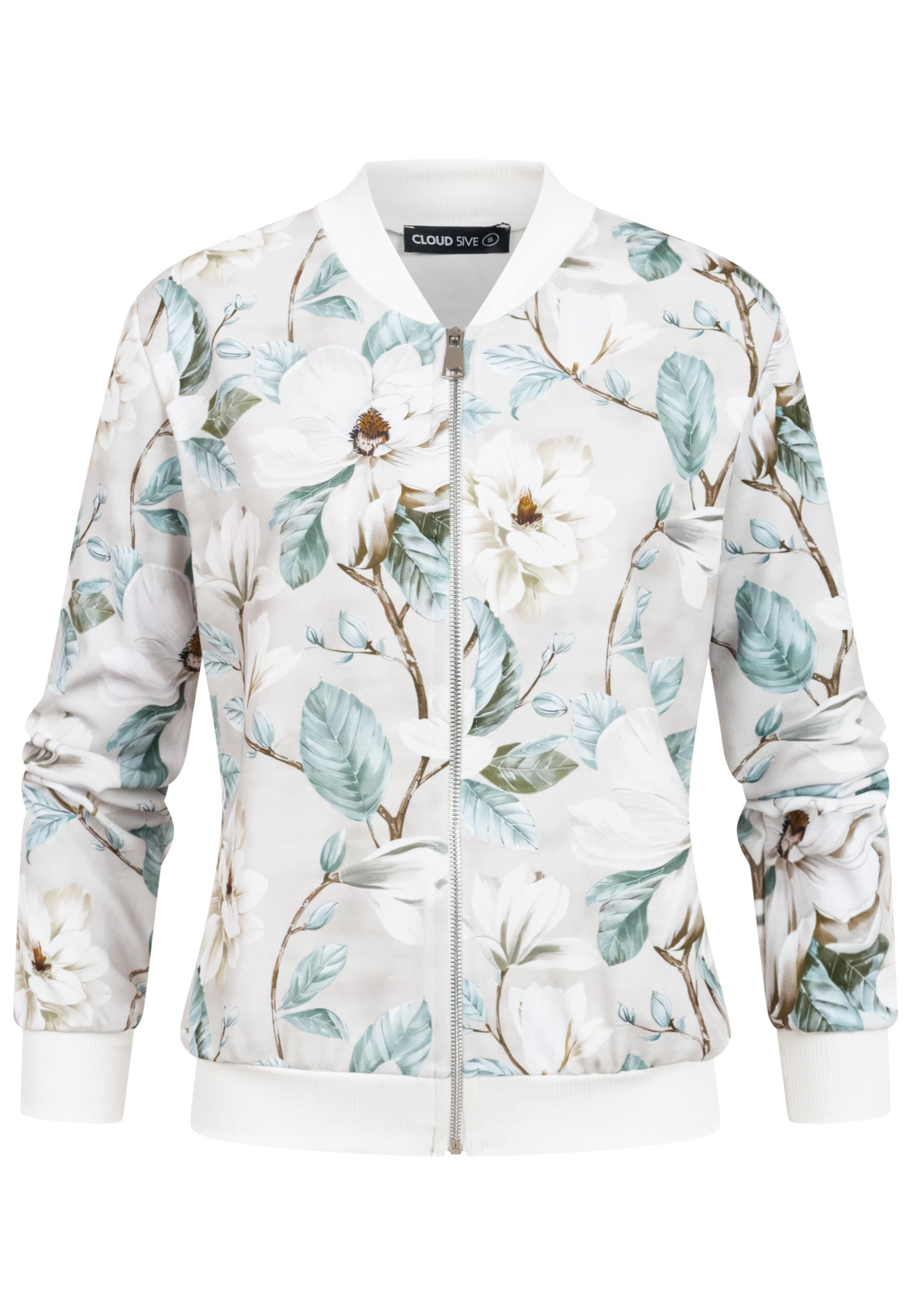 Giacca di mezza stagione di Cloud5ive in bianco: frontale