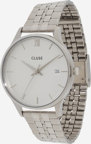 Montre à affichage analogique 'Minuit' CLUSE en argent : devant