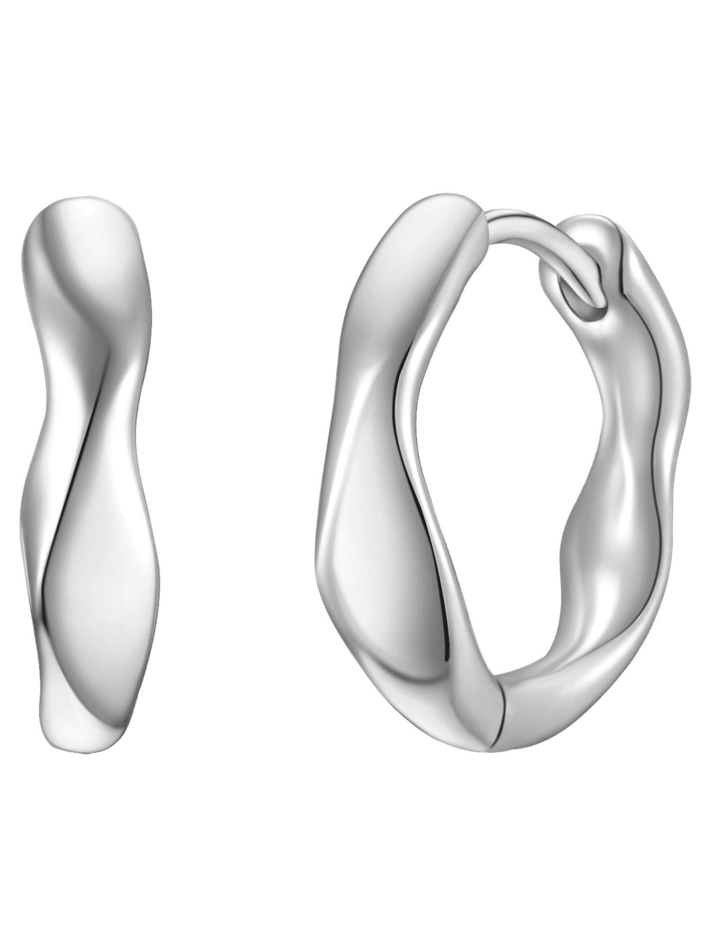 Glanzstücke München Oorbellen in Zilver: voorkant
