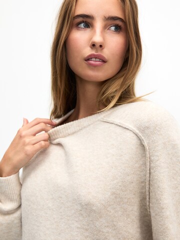 Pull&Bear Pullover i beige