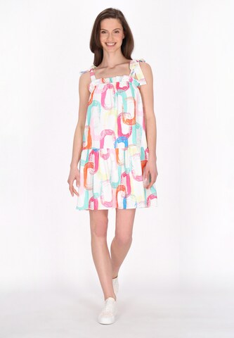 usha BLUE LABEL Jurk in Wit