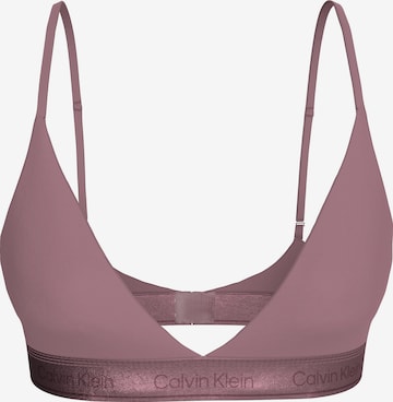 Soutien-gorge Calvin Klein en violet : devant