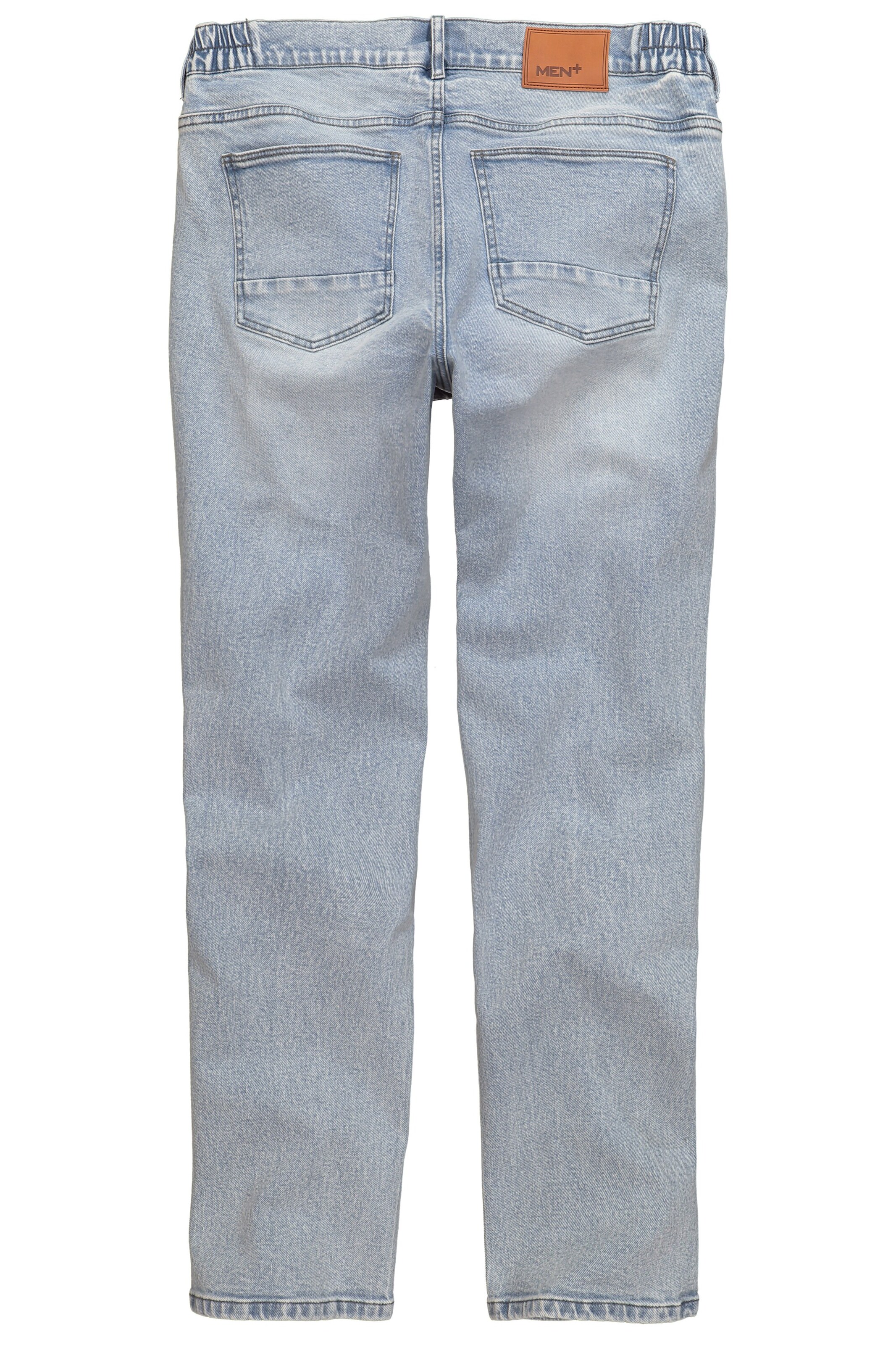 Men Plus Regular Jeans in Blauw
