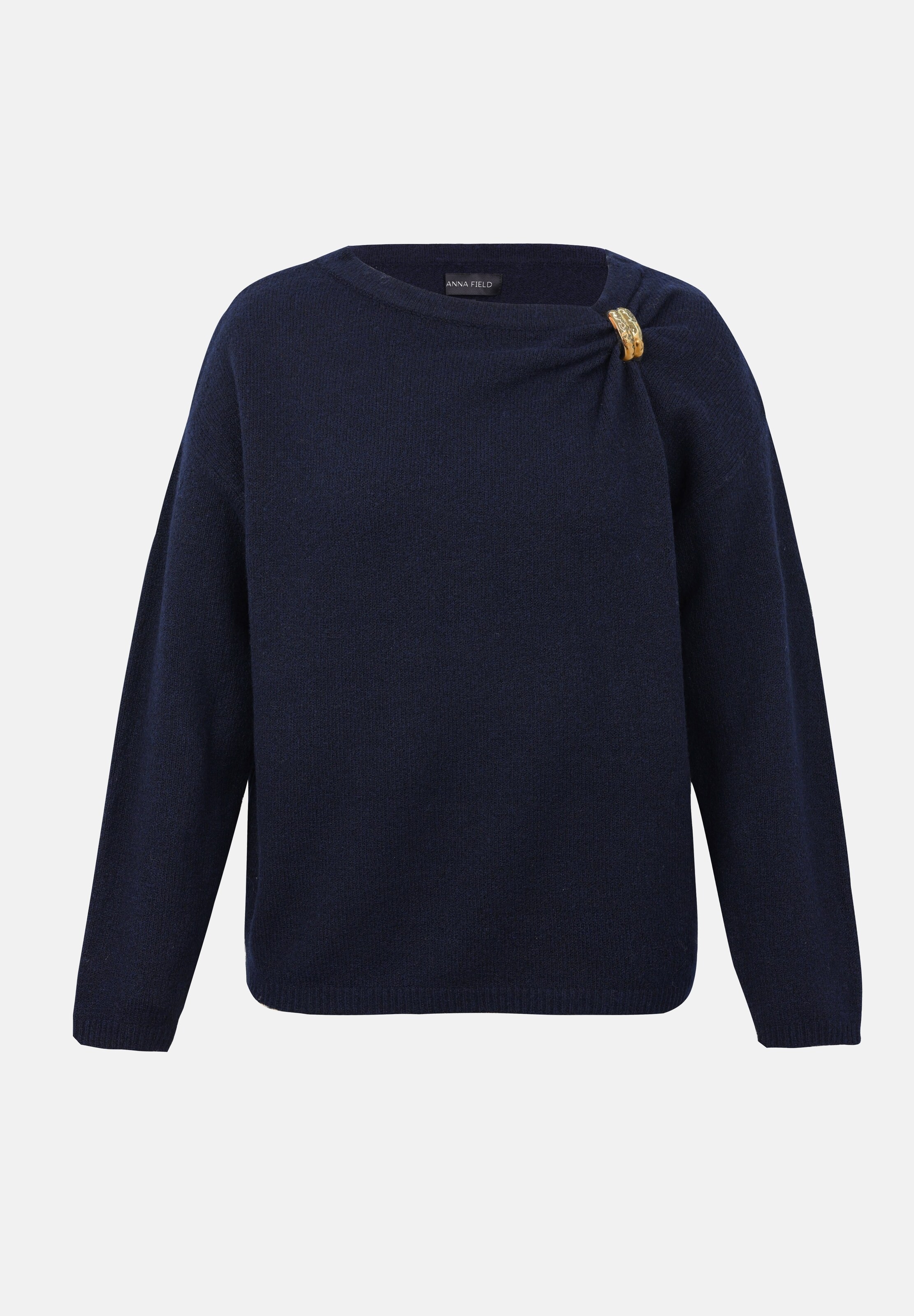 Anna Field Sweter w kolorze niebieski: przód