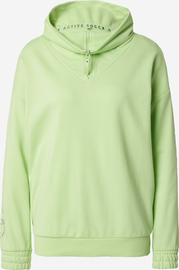 Soccx Sweatshirt in Light green / Silver, Item view