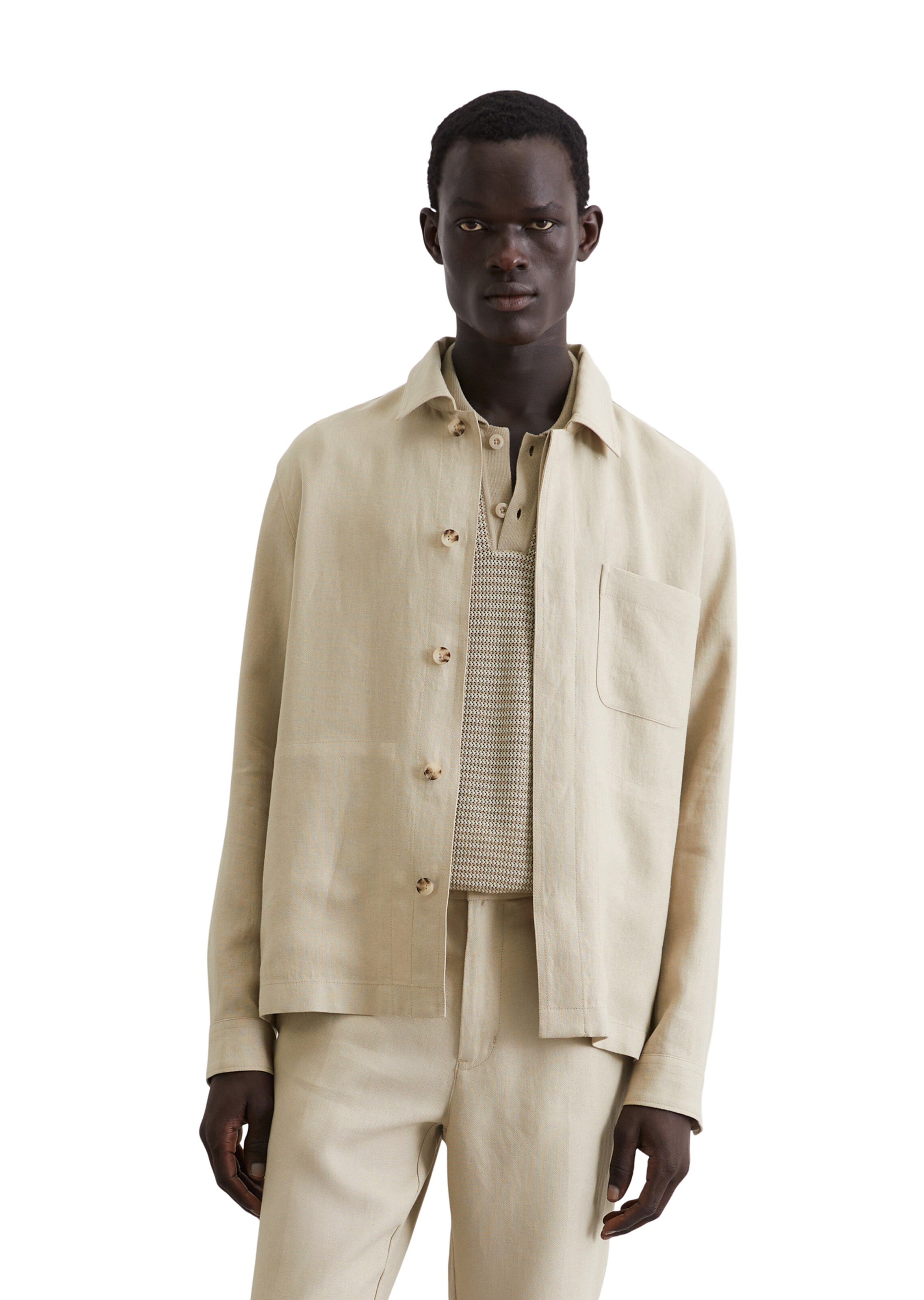 Marc O'Polo Jacke in Beige: Vorderseite
