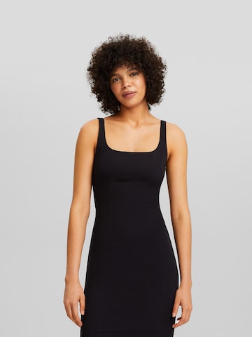 Bershka Dress in Black: front