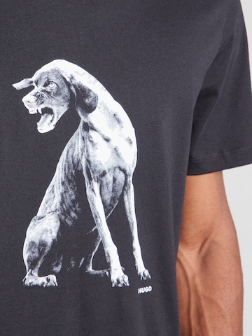 HUGO Bluser & t-shirts 'Didug' i sort