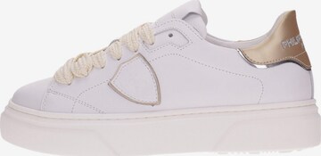 Sneaker bassa di Philippe Model in bianco: frontale