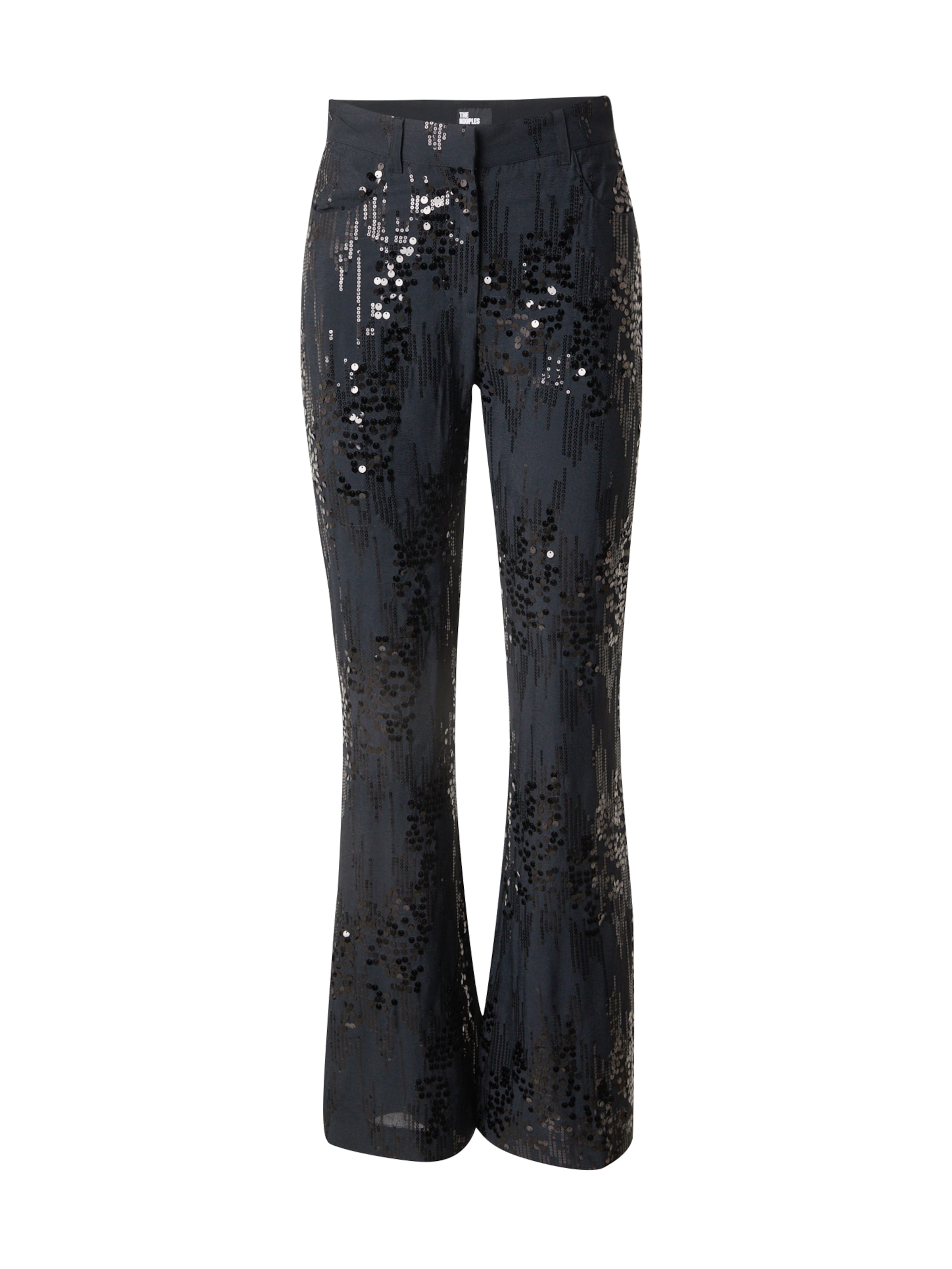 The Kooples Flared Trousers in Black: front