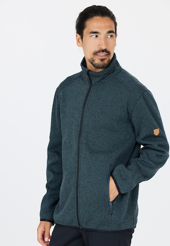 Whistler Fleece jas in Blauw: voorkant