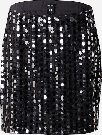 Lindex Skirt in Black: front