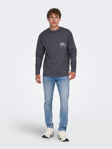 Only & Sons Slimfit Jeans 'ONSLoom' in Blau