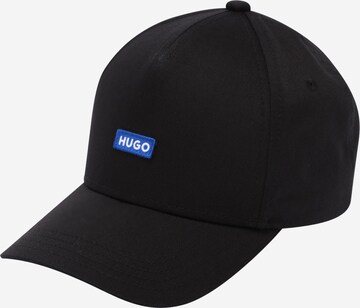 Cappello da baseball di HUGO in nero: frontale