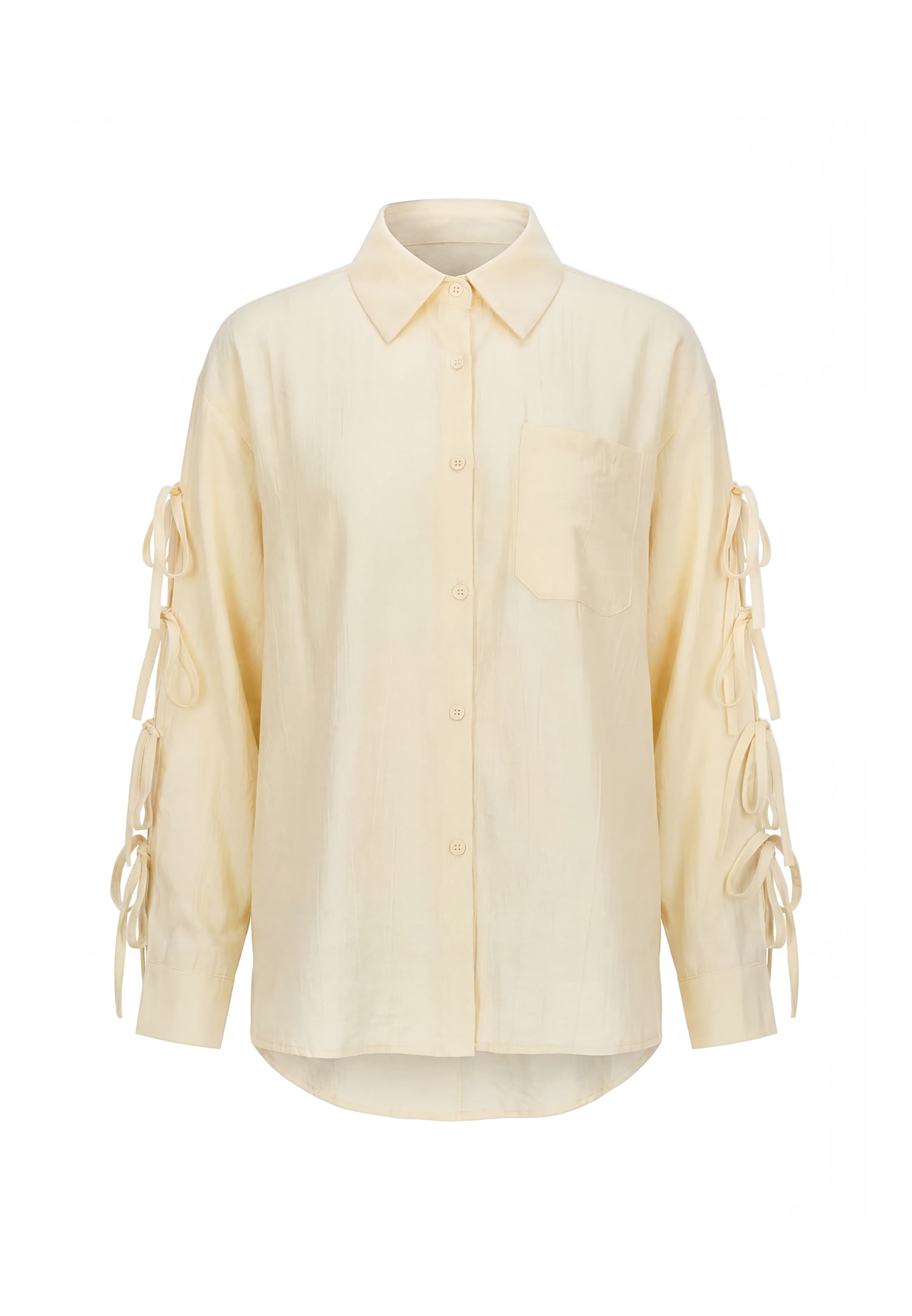 Usha Blouse in Yellow: front