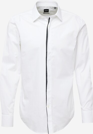 BOSS Camisa 'HANK' en negro / blanco, Vista del producto