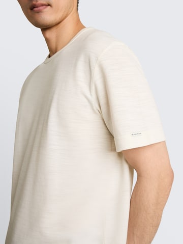 TOM TAILOR T-Shirt in Weiß