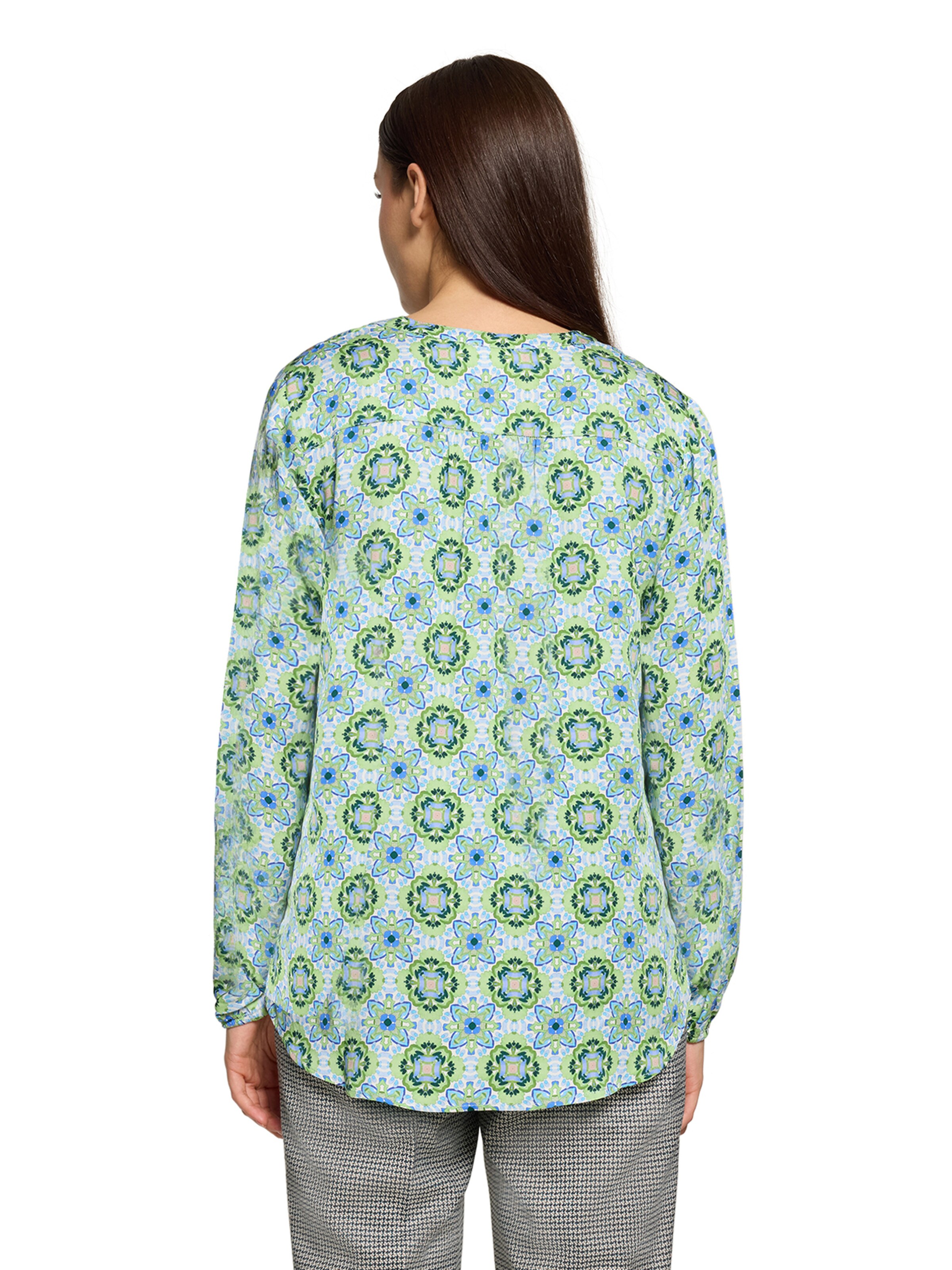 Cartoon Blouse in Green