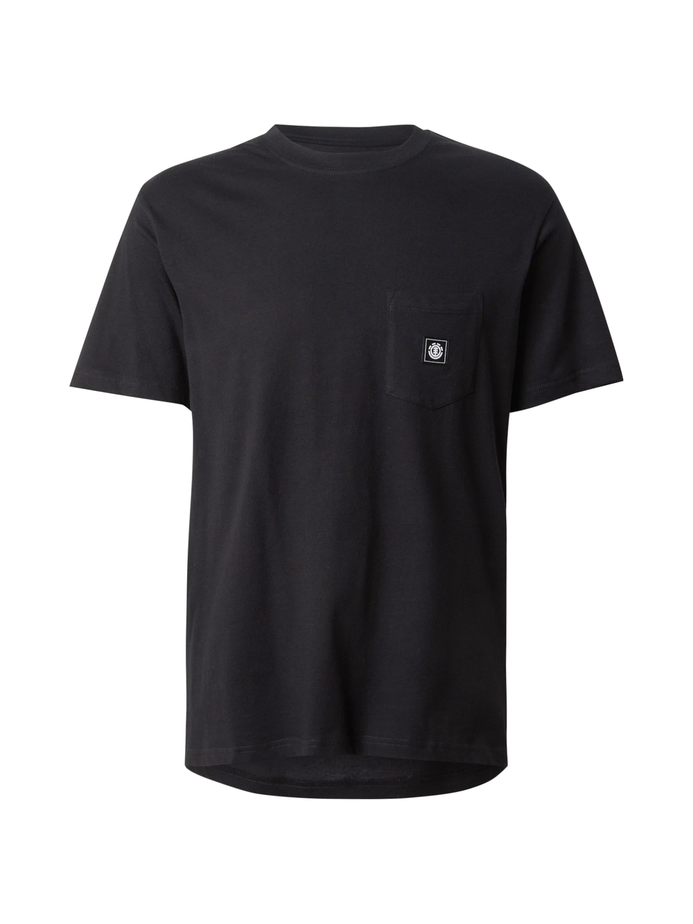 ELEMENTMajica - crna boja: prednji dio