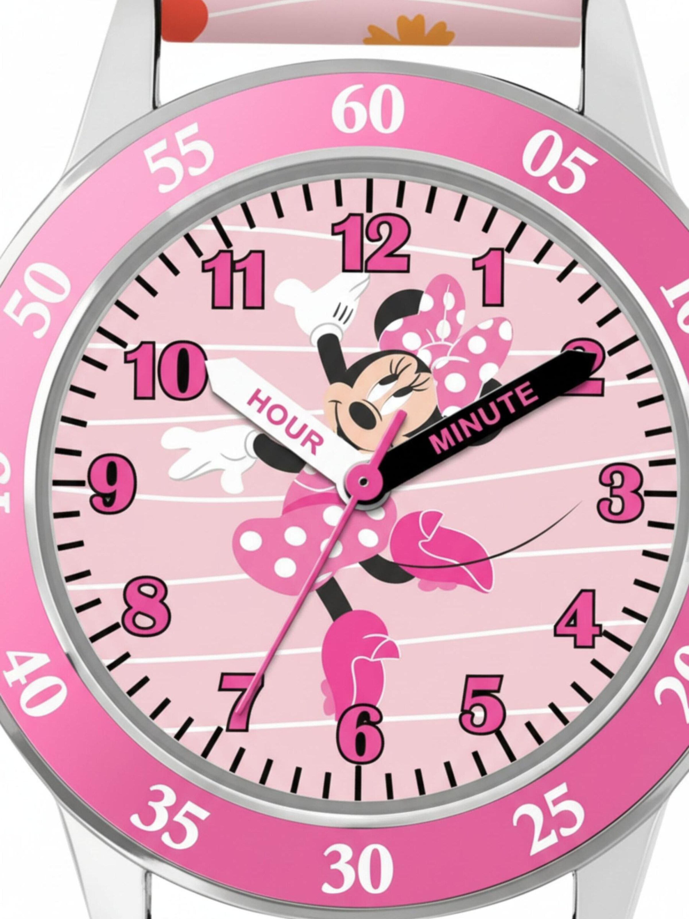 DISNEY Watch 'Minnie Time Teacher' in Pink