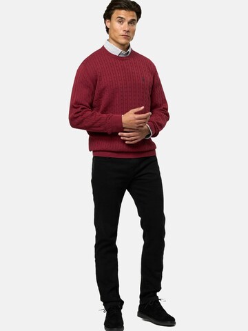 U.S. POLO ASSN. Pullover 'Mads' in Rot