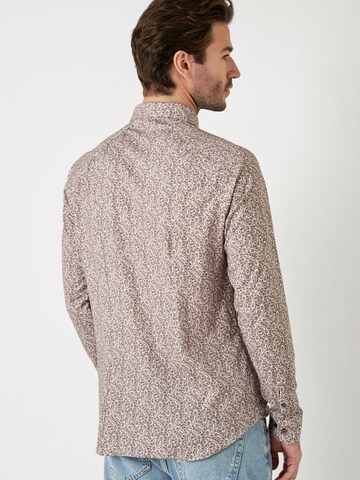 Coupe slim Chemise DESOTO en beige
